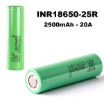 Επαναφορτιζόμενη Μπαταρία Samsung INR18650-25R 2500mAh